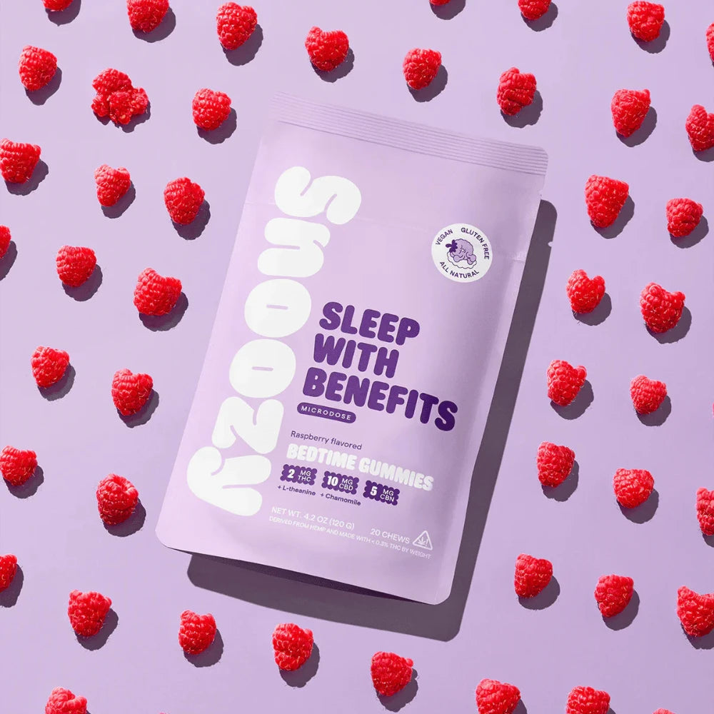 Snoozy | Gomitas Sleep With Benefits CBD 10mg/pza + Delta 9 THC 2mg/pza + CBN | 20 o 2 piezas