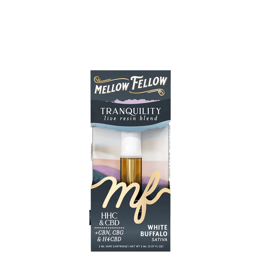 Mellow Fellow | Cartucho de Wax Live Resin HHC + H4CBD + CBN + CBG + CBD 2000 mg | 2 ml