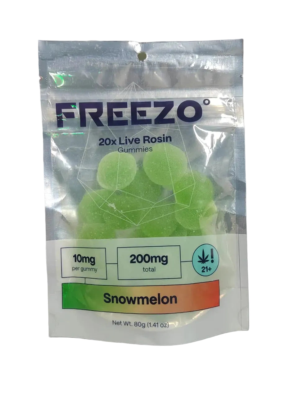 Freezo | Gomitas Delta9 THC 10 mg/pza | 20 piezas