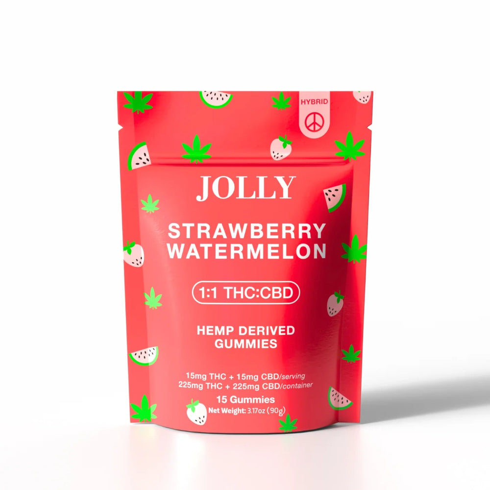 Jolly | Gomitas THC 15 mg + CBD 15 mg | 2 o 15 piezas