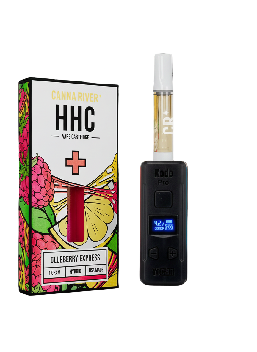 Tin Tan Duo Stasher Pack | Cartucho Canna River + Bateria Yocan para Cartucho de Wax 510