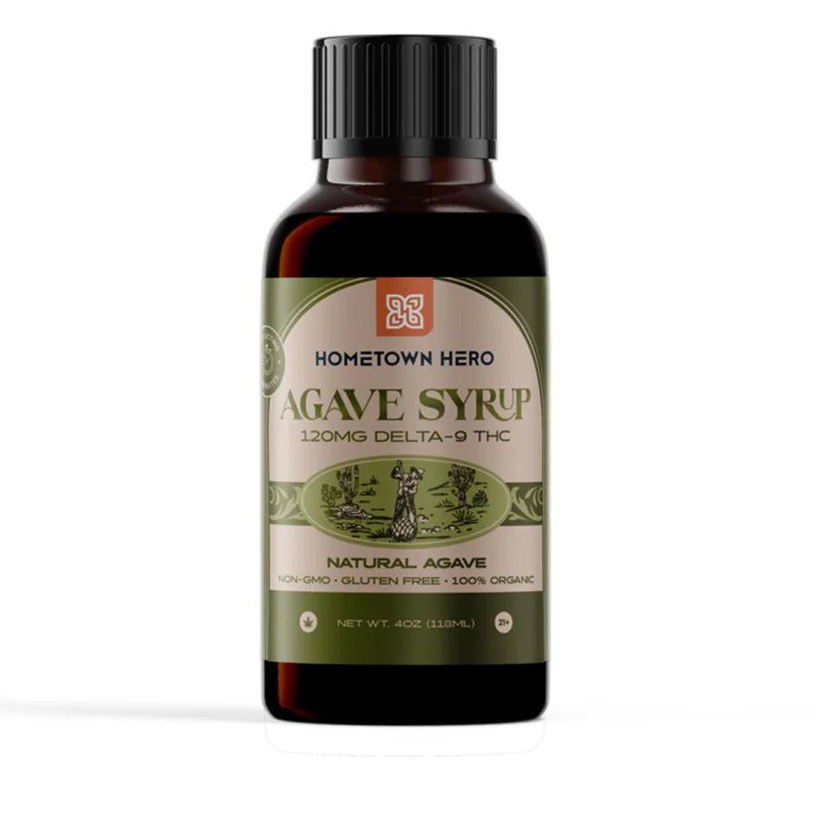 Hometown Hero | Jarabe de Agave 9 THC 120mg | 118 ml
