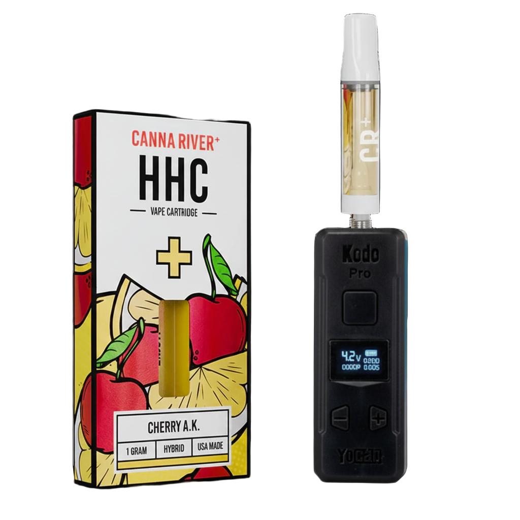 Tin Tan Duo Stasher Pack | Cartucho Canna River + Bateria Yocan para Cartucho de Wax 510