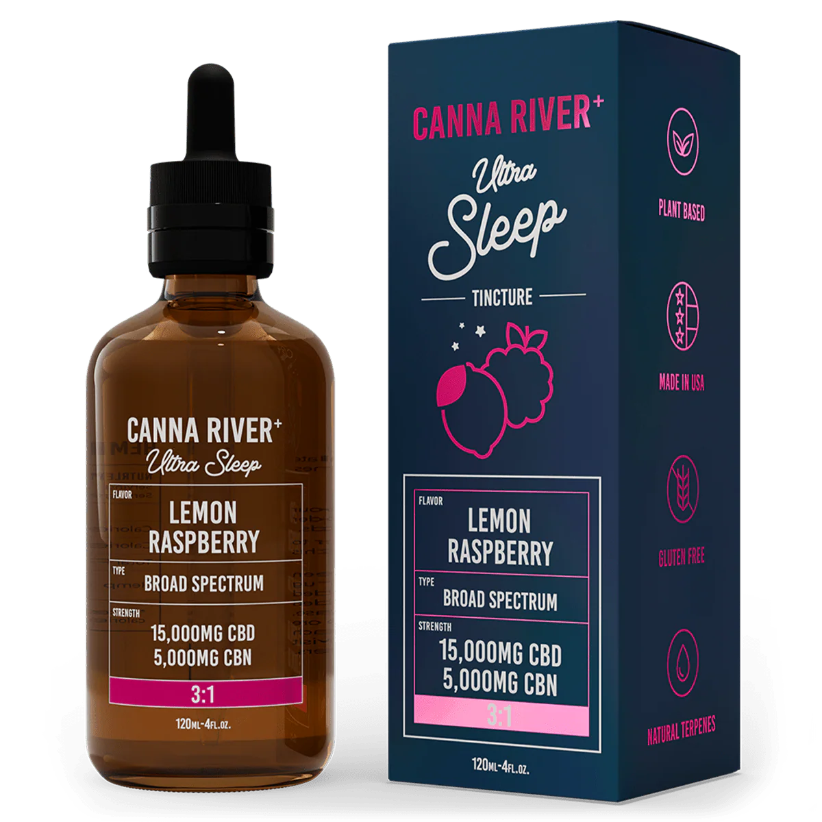Canna River |  Tintura Clasica CBD E. Completo 100mg/ml | 120 ml