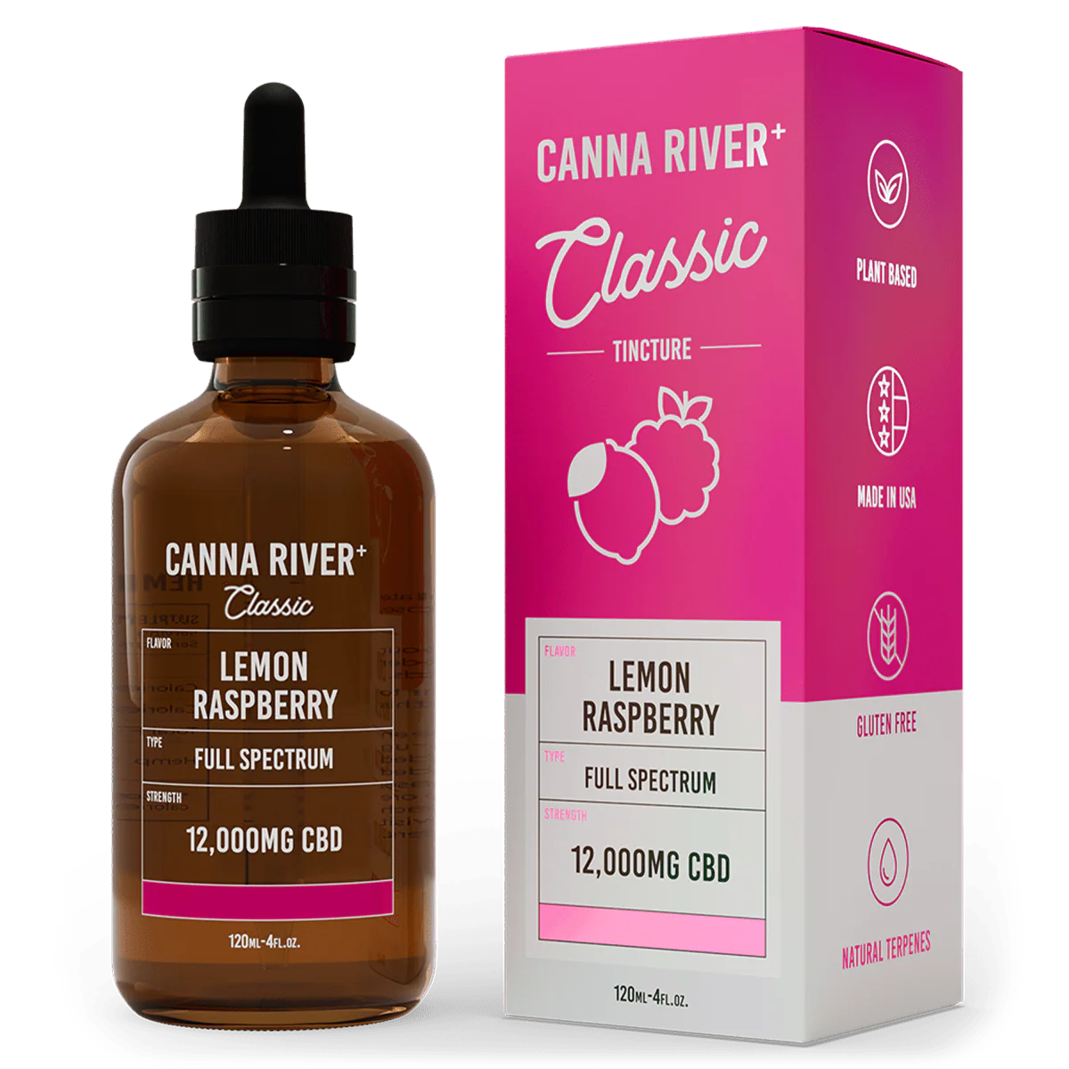 Canna River |  Tintura Clasica CBD E. Completo 100mg/ml | 120 ml
