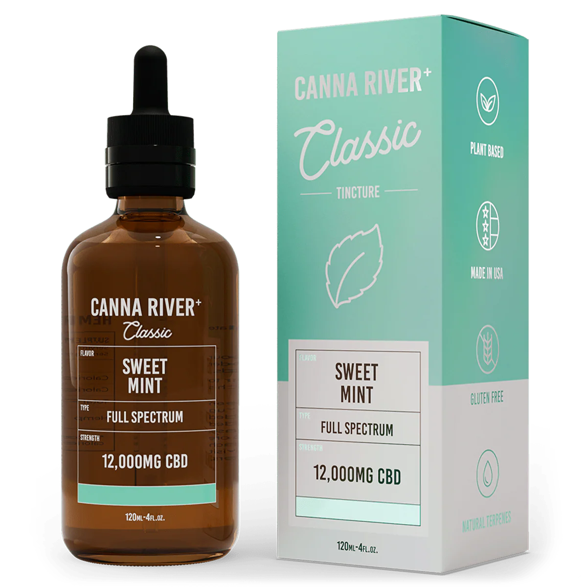 Canna River |  Tintura Clasica CBD E. Completo 100mg/ml | 120 ml