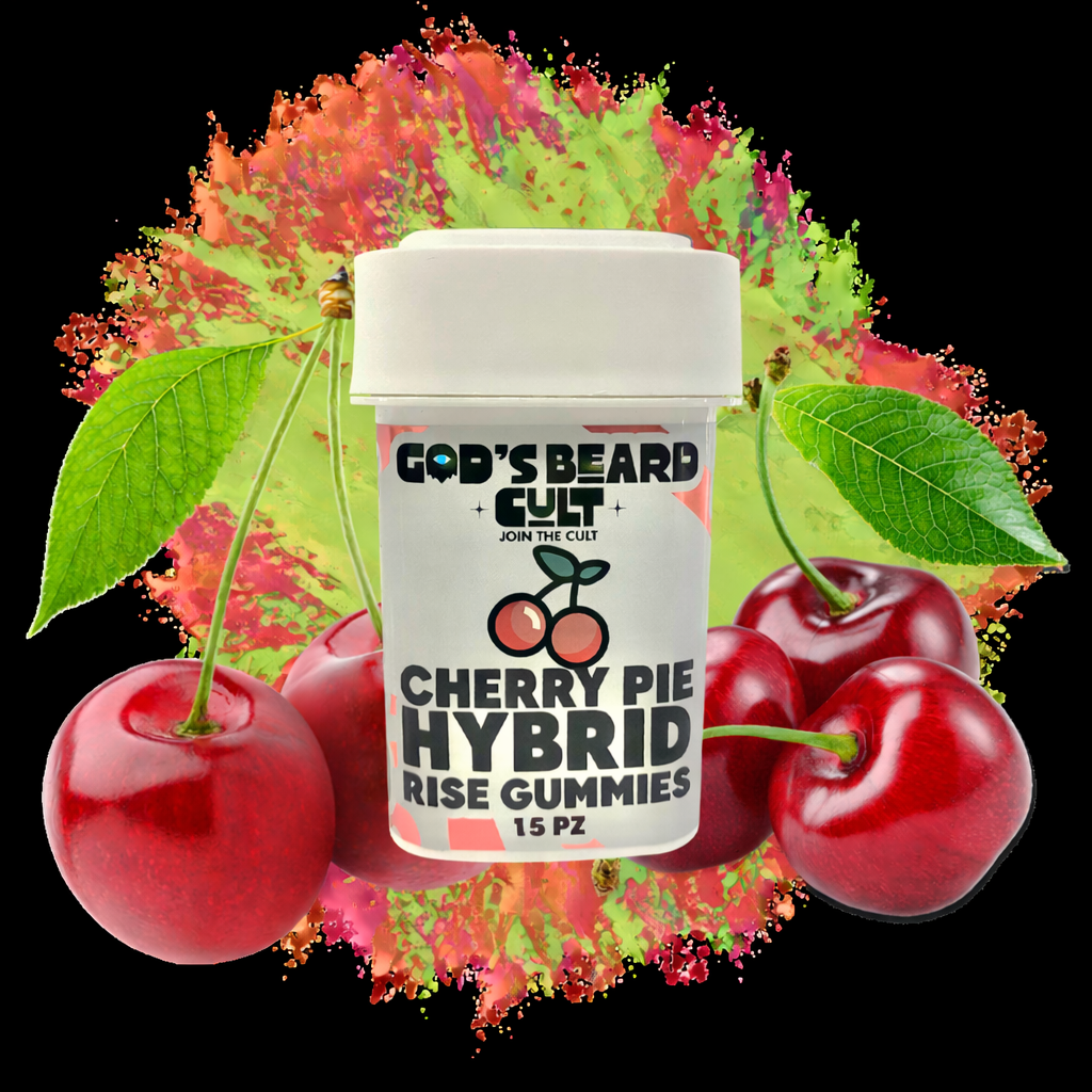 Gods Beard Cult | Rise Gummies Delta-9 THC 30 mg/pza | 15 o 30 piezas