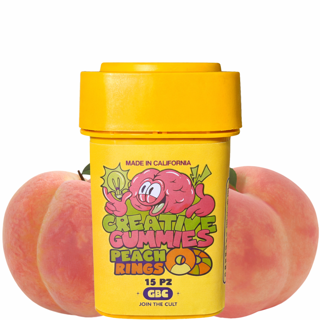 Gods Beard Cult | Creative Gomitas Delta 8 THC + HHC + THC-O 15 mg/pza | 15 o 30 piezas