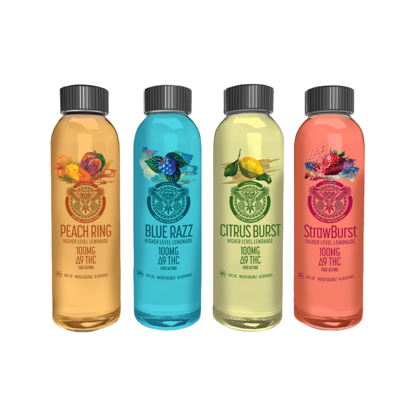 Ocho XS | Bebidas Delta 9 THC 100 mg/pza (ULTRA POTENTE) | 473 ml 1 pieza
