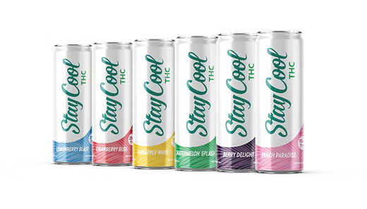 Stay Cool | Bebida High Seltzer Delta 9 THC 25 mg/pza | 355 ml | 1 pieza