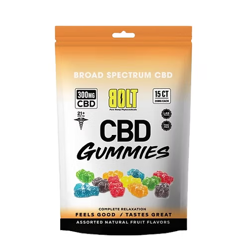 Bolt⚡️ | Gomitas Mix Frutal CBD de 10 mg/pza a 50 mg/pza | 10, 15 o 40 piezas