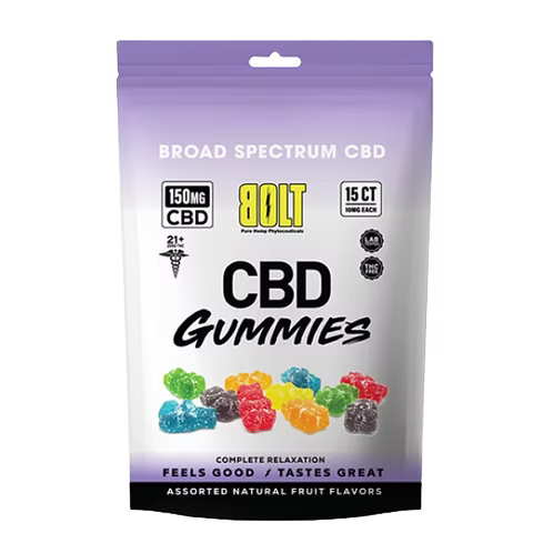 Bolt⚡️ | Gomitas Mix Frutal CBD de 10 mg/pza a 50 mg/pza | 10, 15 o 40 piezas