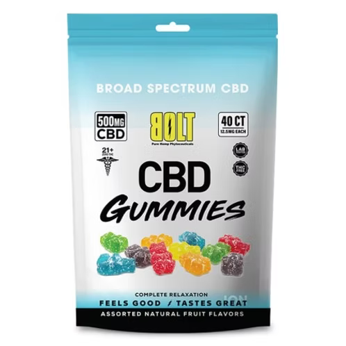 Bolt⚡️ | Gomitas Mix Frutal CBD de 10 mg/pza a 50 mg/pza | 10, 15 o 40 piezas