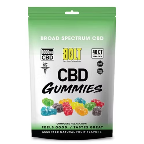 Bolt⚡️ | Gomitas Mix Frutal CBD de 10 mg/pza a 50 mg/pza | 10, 15 o 40 piezas