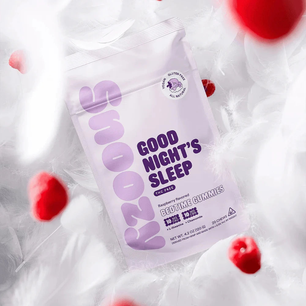 Snoozy | Gomitas Good Night´s Sleep Delta CBD 10 mg/pza + CBN 10 mg/pza | 2 o 20 Piezas