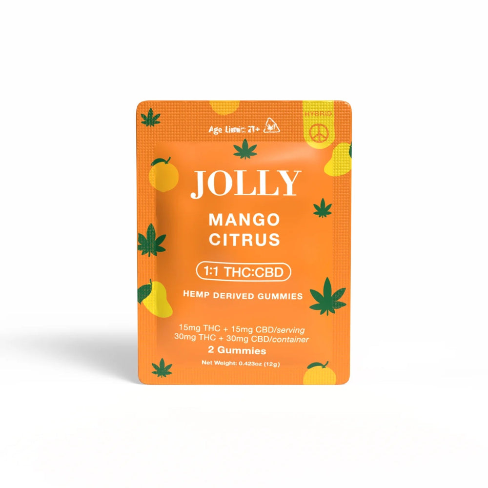 Jolly | Gomitas THC 15 mg + CBD 15 mg | 2 o 15 piezas