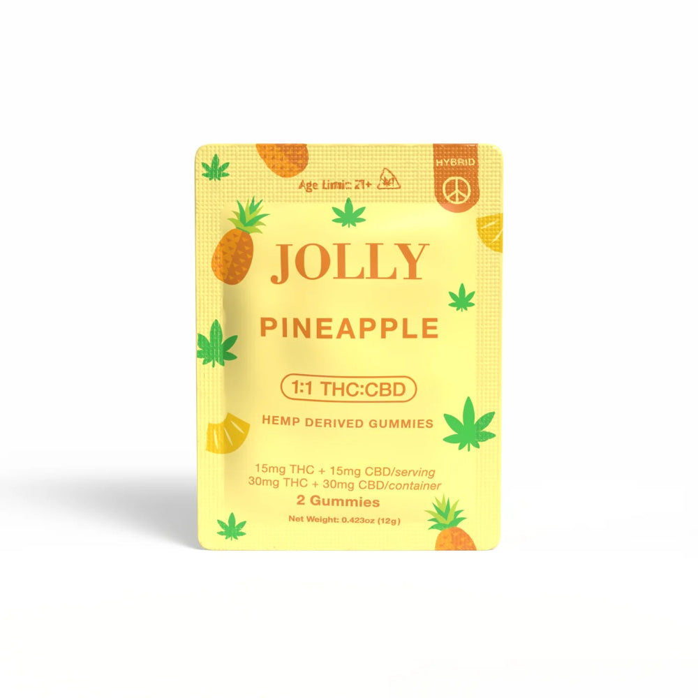 Jolly | Gomitas THC 15 mg + CBD 15 mg | 2 o 15 piezas