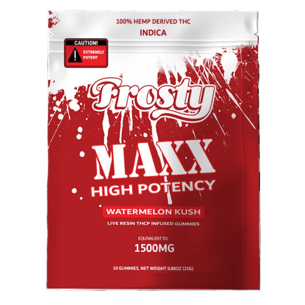 Frosty | Gomitas Ultra Potente THC-P 40 mg/pza Live Resin | 10 piezas