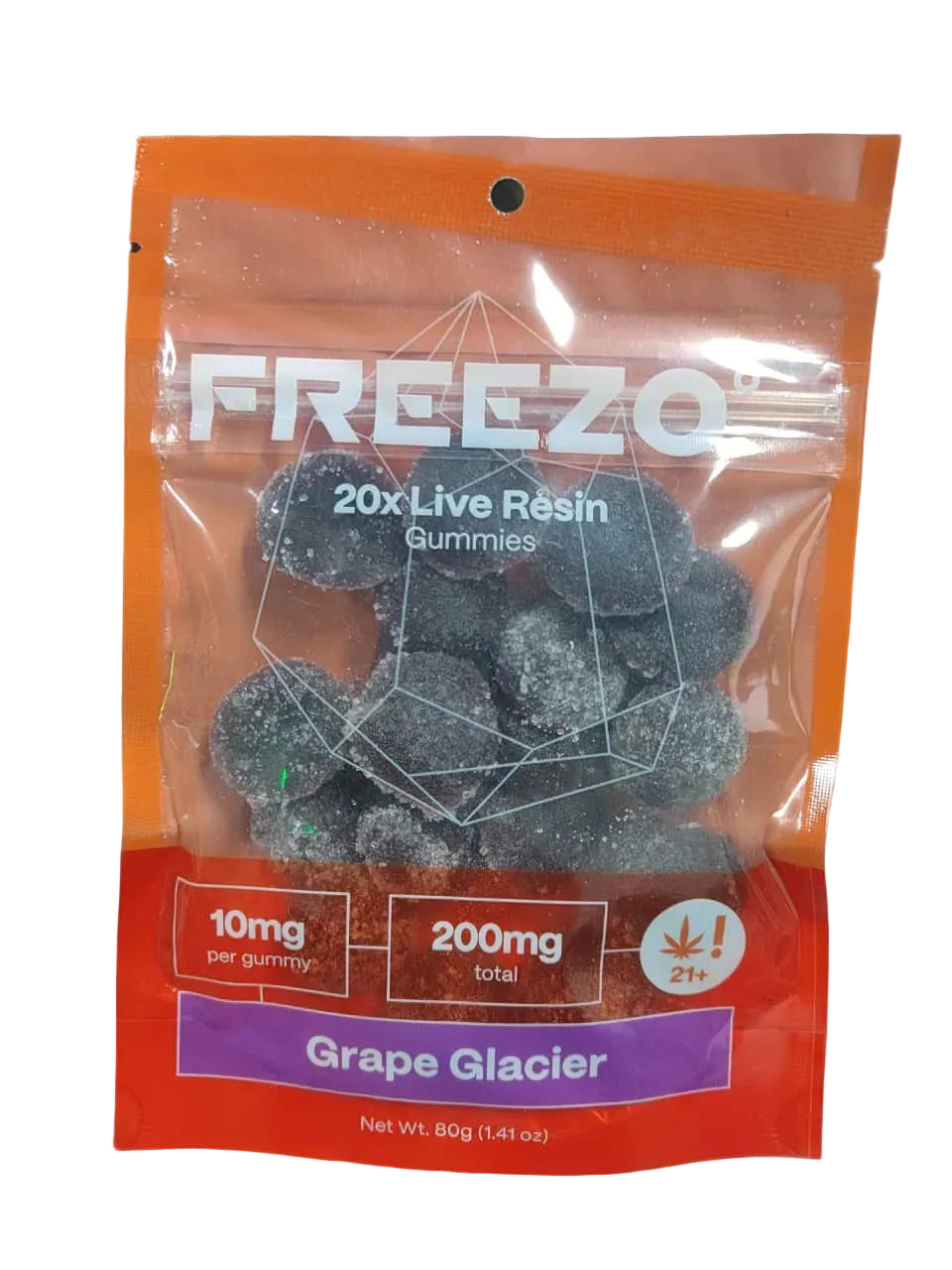 Freezo | Gomitas Delta9 THC 10 mg/pza | 20 piezas