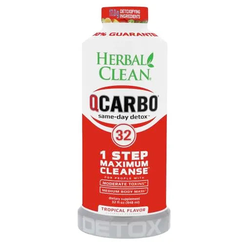 Herbal Clean | QCARBO32 Bebida de Limpieza Desintoxicante 948ml | 1 pieza (Copy)