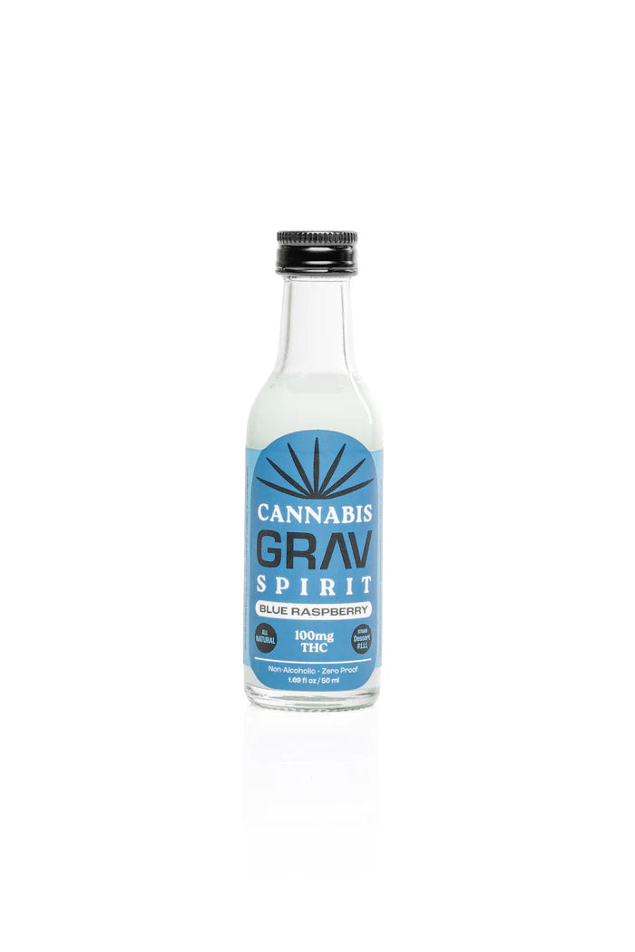 Grav | Bebida Cannabis Spirit Delta 9 THC 100 mg/pza | 50 ml
