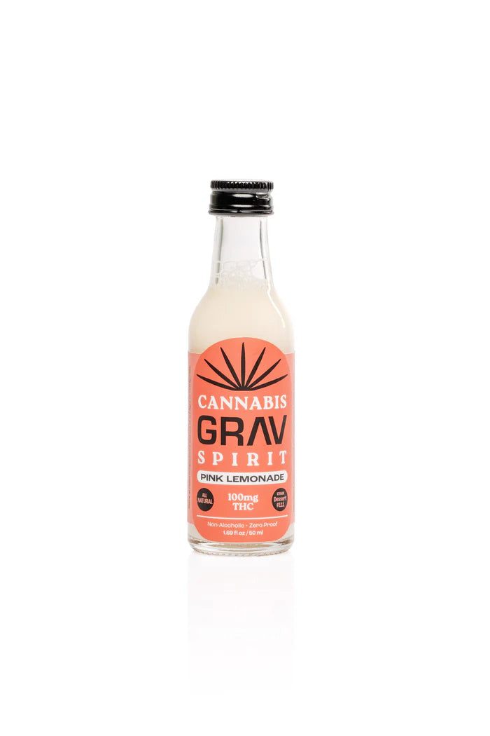 Grav | Bebida Cannabis Spirit Delta 9 THC 100 mg/pza | 50 ml