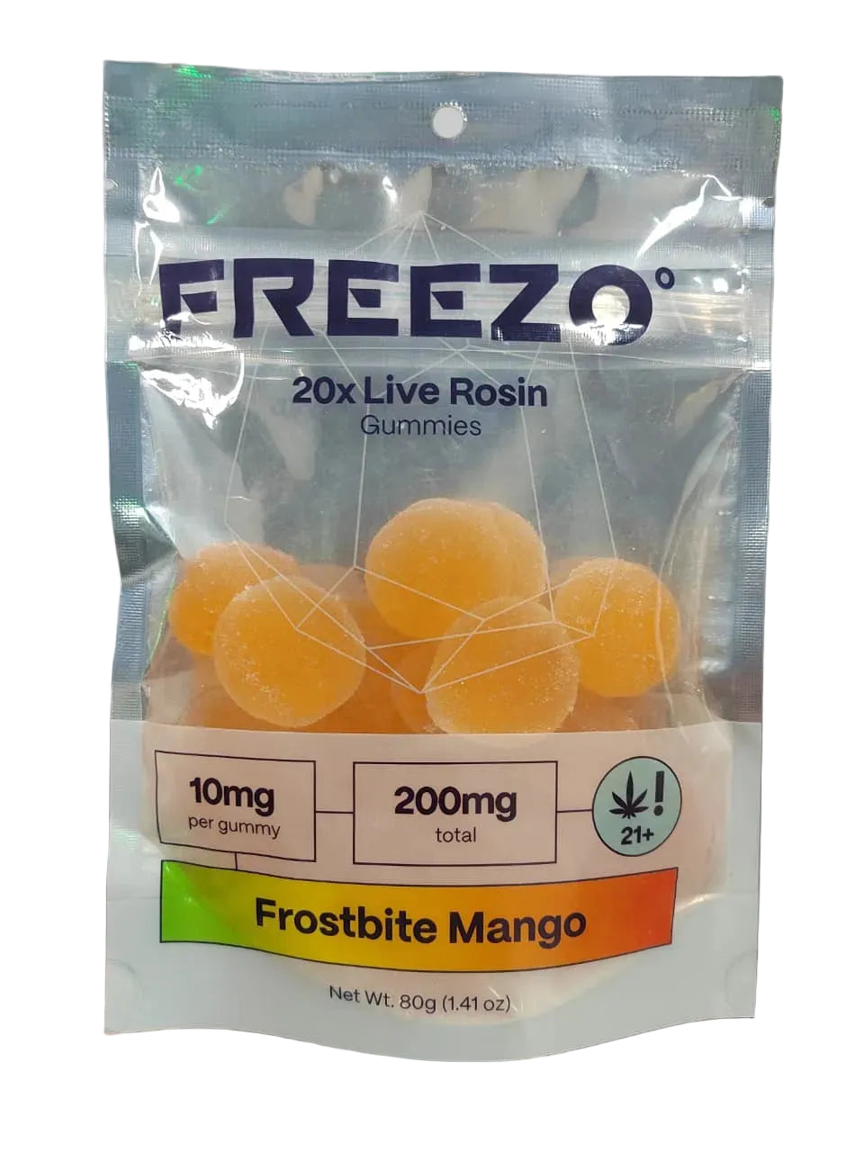 Freezo | Gomitas Delta9 THC 10 mg/pza | 20 piezas