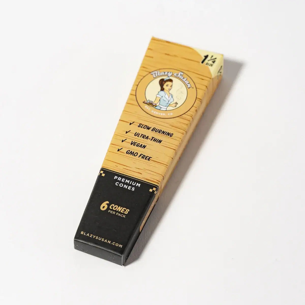 Blazy Susan | Hasta 50 Conos Pre Rolados Cafe 1 1/4, 98 mm, King Size ó Shortys | 1 pieza