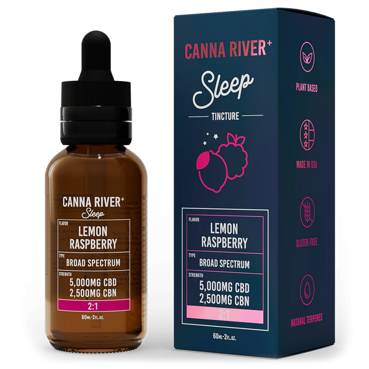 Canna River |  Tintura Sleep CBD  50mg/ml + CBN 25 mg/ml | 1 pieza