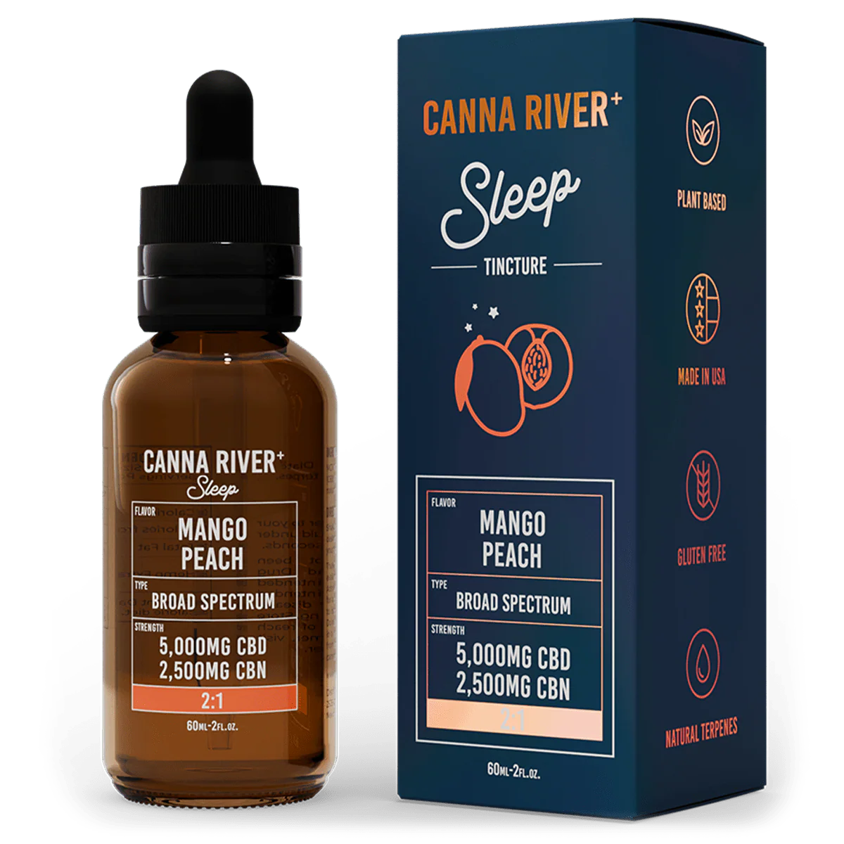 Canna River |  Tintura Sleep CBD  50mg/ml + CBN 25 mg/ml | 1 pieza