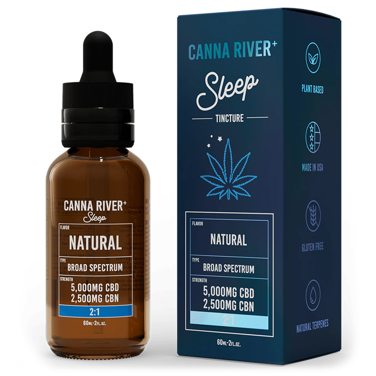 Canna River |  Tintura Sleep CBD  50mg/ml + CBN 25 mg/ml | 1 pieza