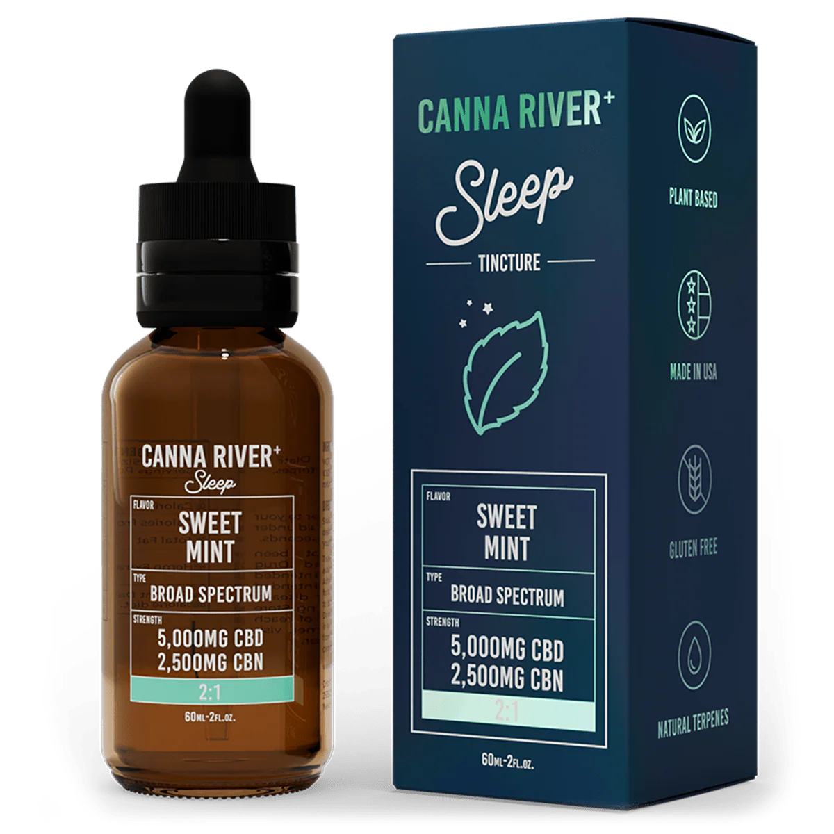 Canna River |  Tintura Sleep CBD  50mg/ml + CBN 25 mg/ml | 1 pieza
