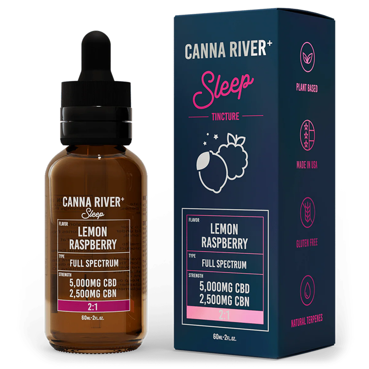 Canna River |  Tintura Sleep CBD  50mg/ml + CBN 25 mg/ml | 1 pieza
