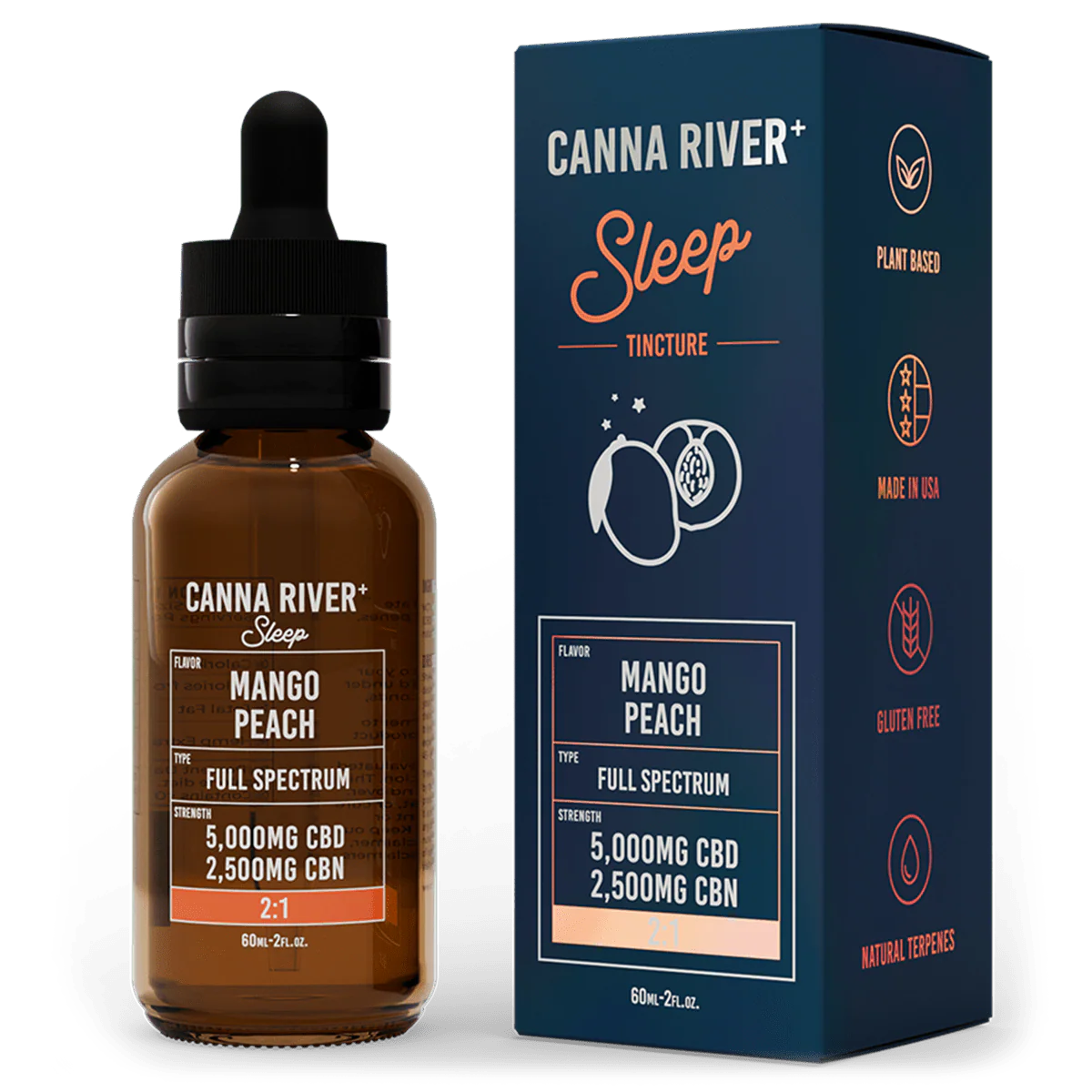 Canna River |  Tintura Sleep CBD  50mg/ml + CBN 25 mg/ml | 1 pieza