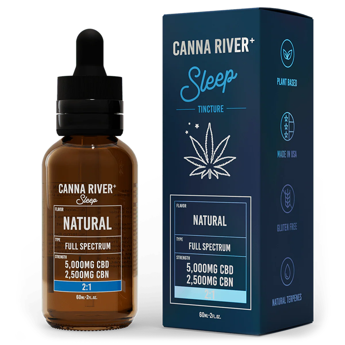 Canna River |  Tintura Sleep CBD  50mg/ml + CBN 25 mg/ml | 1 pieza
