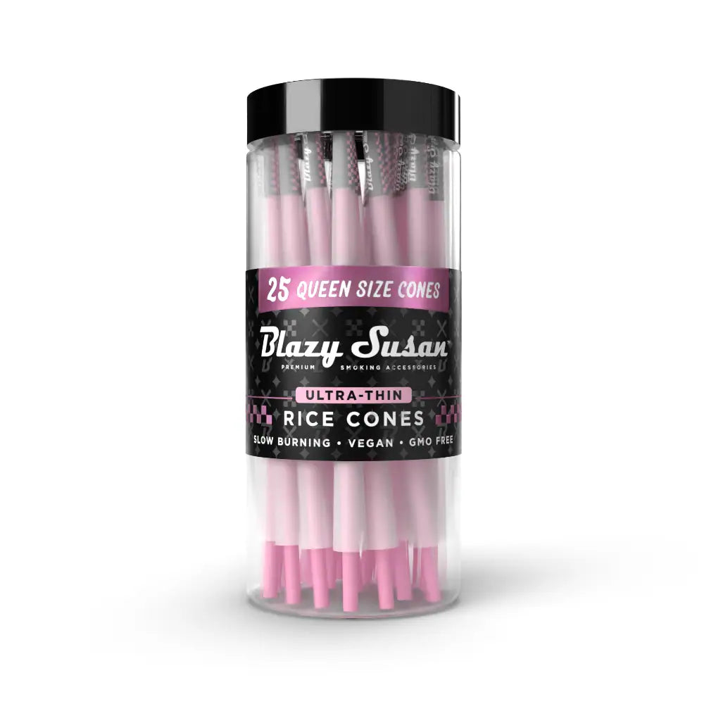 Blazy Susan | Conos Pre Rolados de Papel de Arroz | Hasta 50 conos