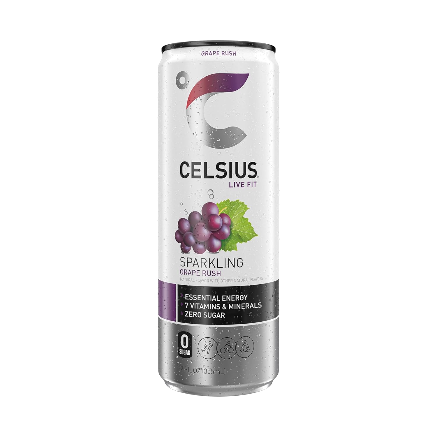 Celsius | Sparkling Vibe - Bebida Energética Vitaminica Funcional 355 mg | 1 pza