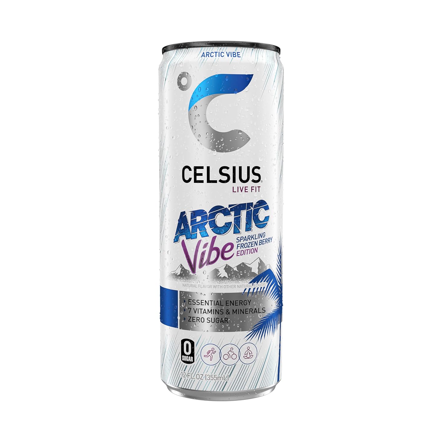 Celsius | Sparkling Vibe - Bebida Energética Vitaminica Funcional 355 mg | 1 pza