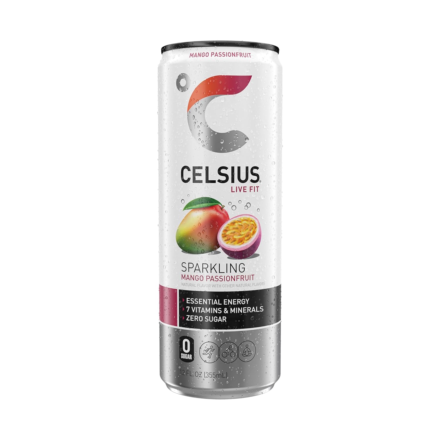 Celsius | Sparkling Vibe - Bebida Energética Vitaminica Funcional 355 mg | 1 pza