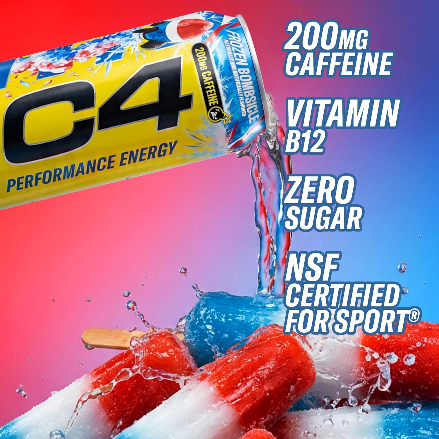 C4 | C4 Performance Energy - Bebida Energética 200mg Cafeina| 1 pza