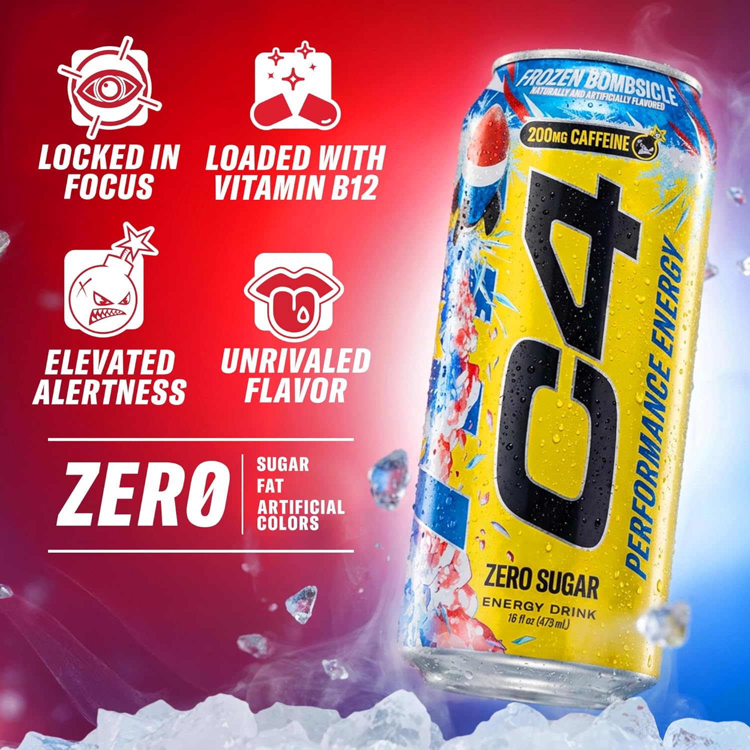 C4 | C4 Performance Energy - Bebida Energética 200mg Cafeina| 1 pza