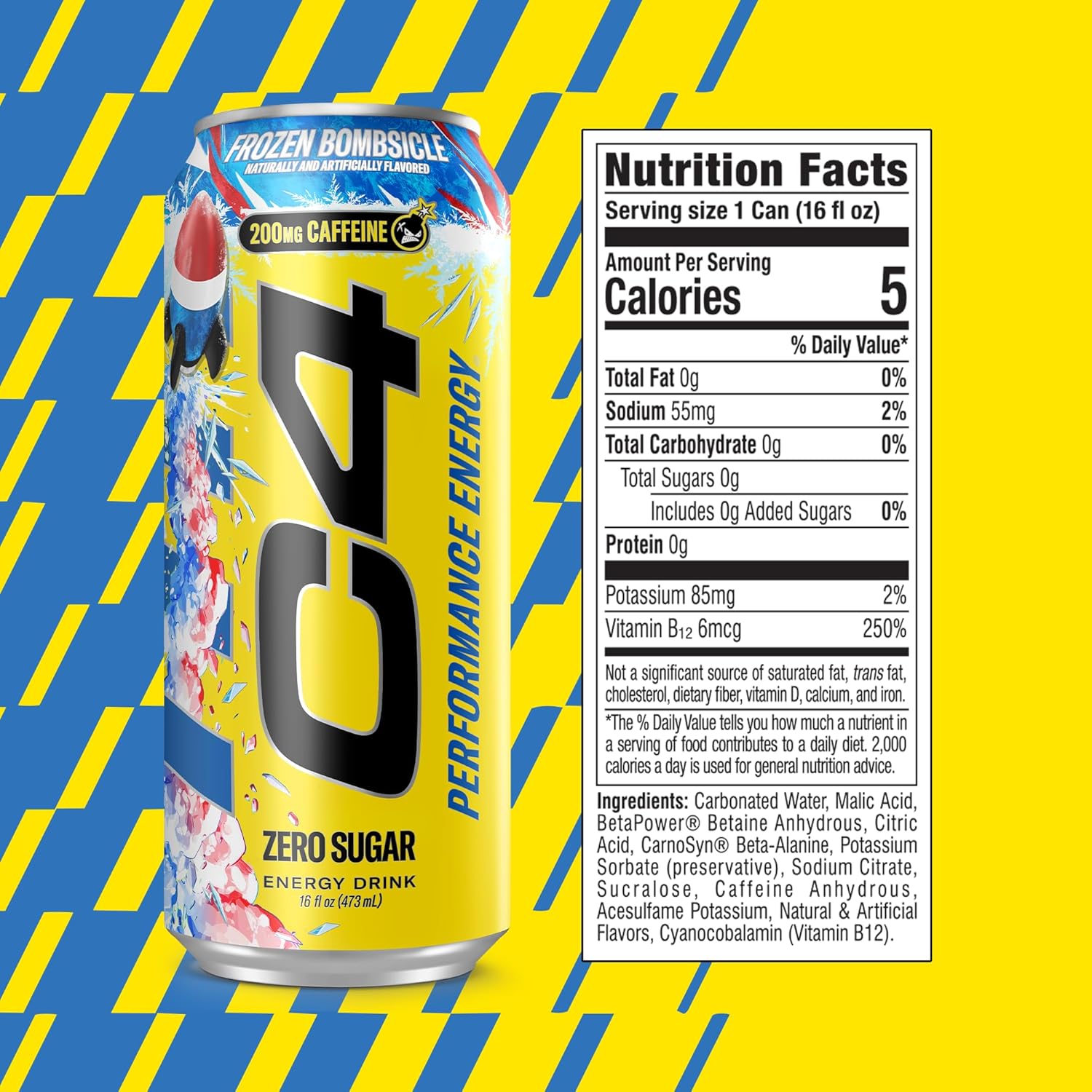 C4 | C4 Performance Energy - Bebida Energética 200mg Cafeina| 1 pza