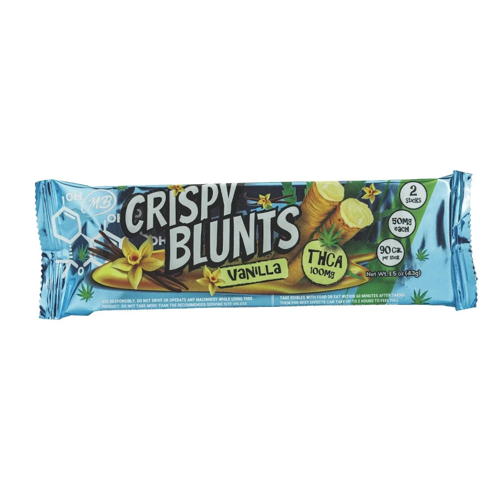 Crispy Blunts | Galletas THC-A 50 mg/pza | 2 piezas