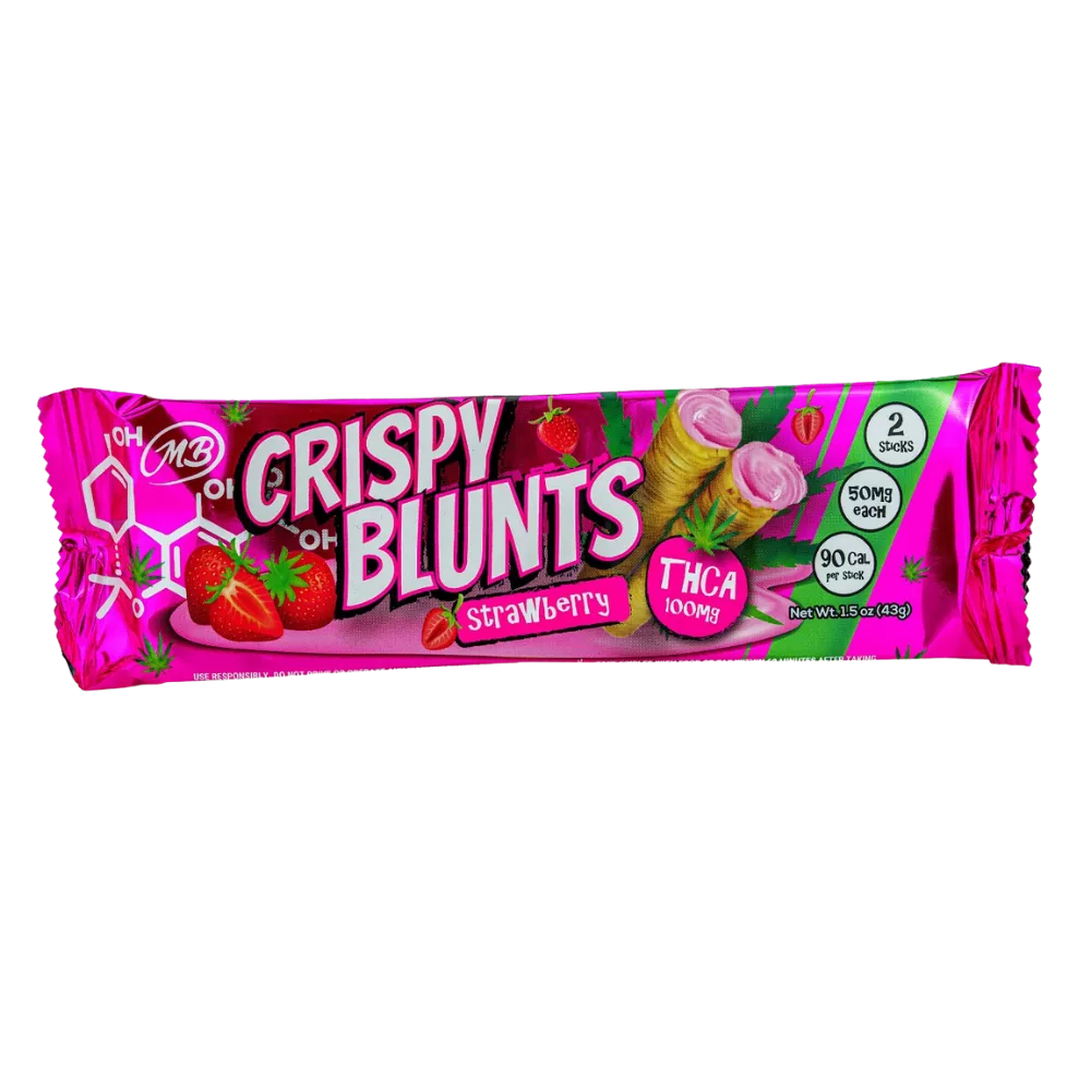 Crispy Blunts | Galletas THC-A 50 mg/pza | 2 piezas