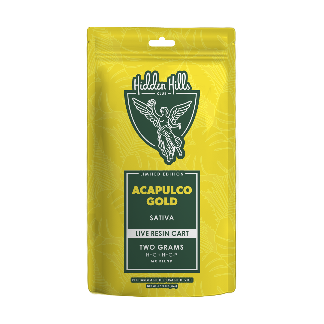 Hidden Hills | Cartucho de Wax HHC + HHC-P Live Resin 2 g EDICIÓN ESPECIAL MÉXICO | 2 ml