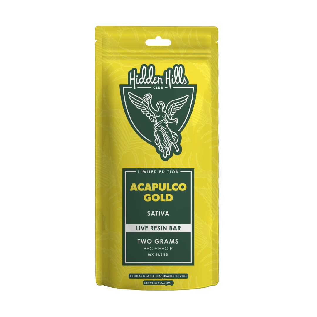 Hidden Hills | Pluma de Wax Desechable HHC + HHC-P Live Resin 2g EDICIÓN ESPECIAL MÉXICO | 2 ml