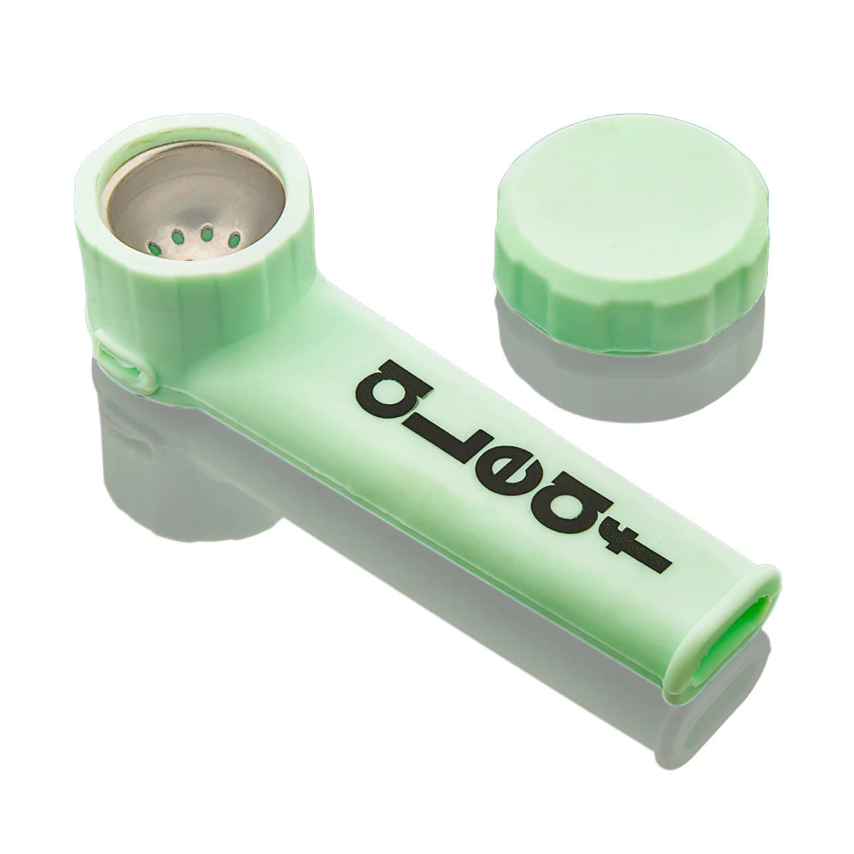 aLeaf | Pipa de Silicona con Tapa (Color Aleatorio) | 1 pieza
