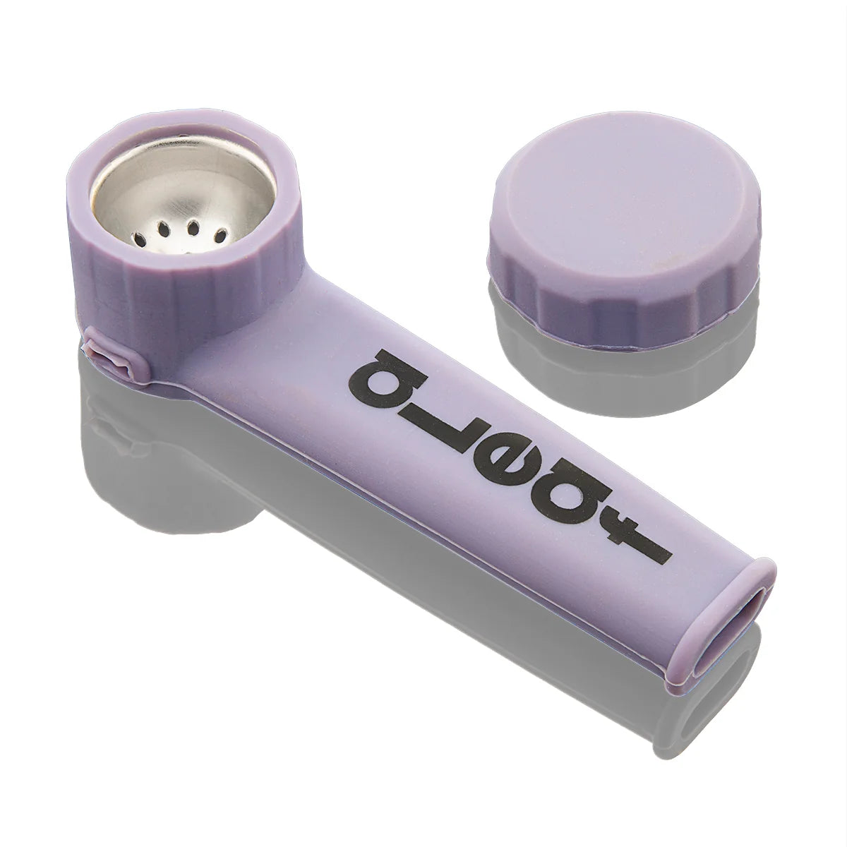 aLeaf | Pipa de Silicona con Tapa (Color Aleatorio) | 1 pieza