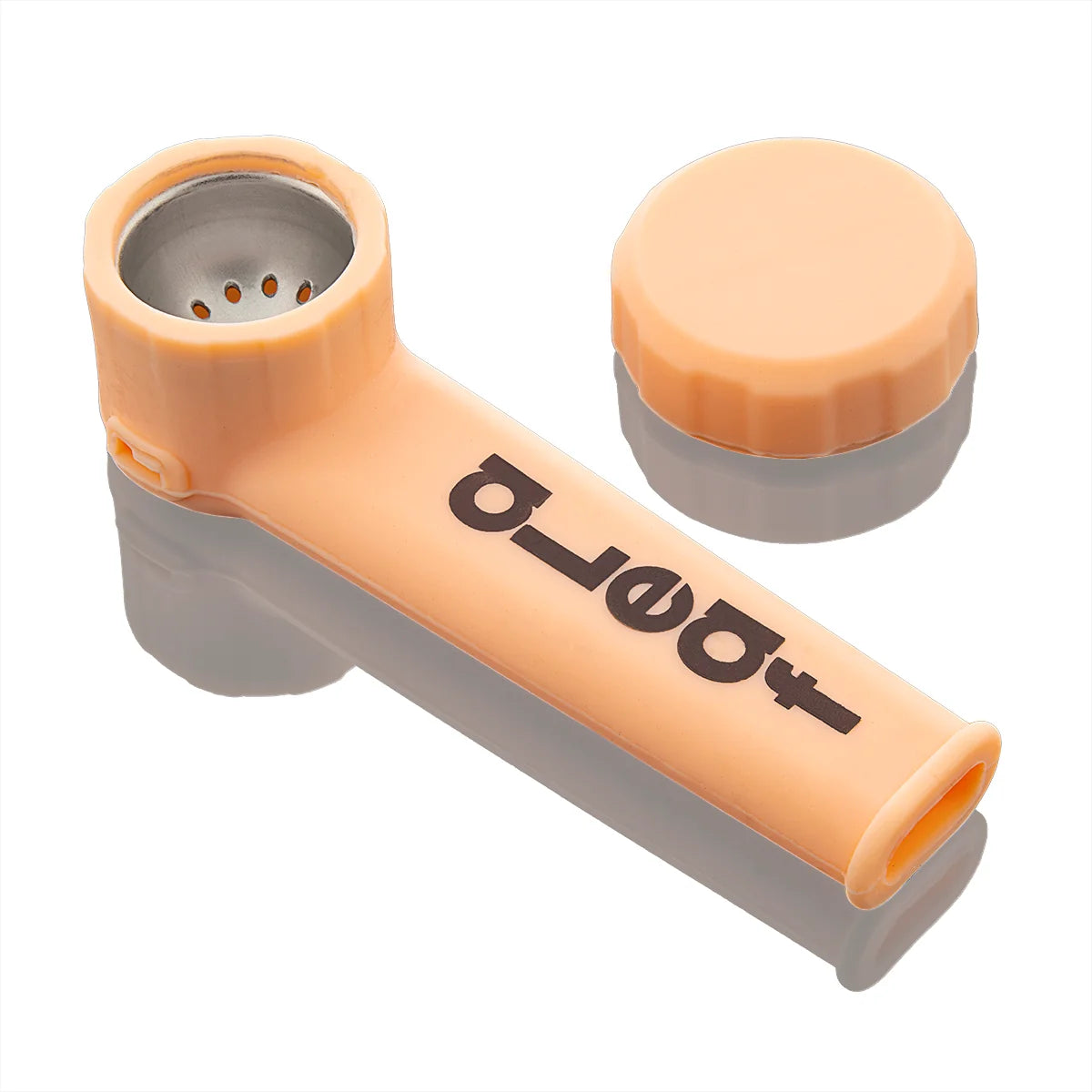 aLeaf | Pipa de Silicona con Tapa (Color Aleatorio) | 1 pieza