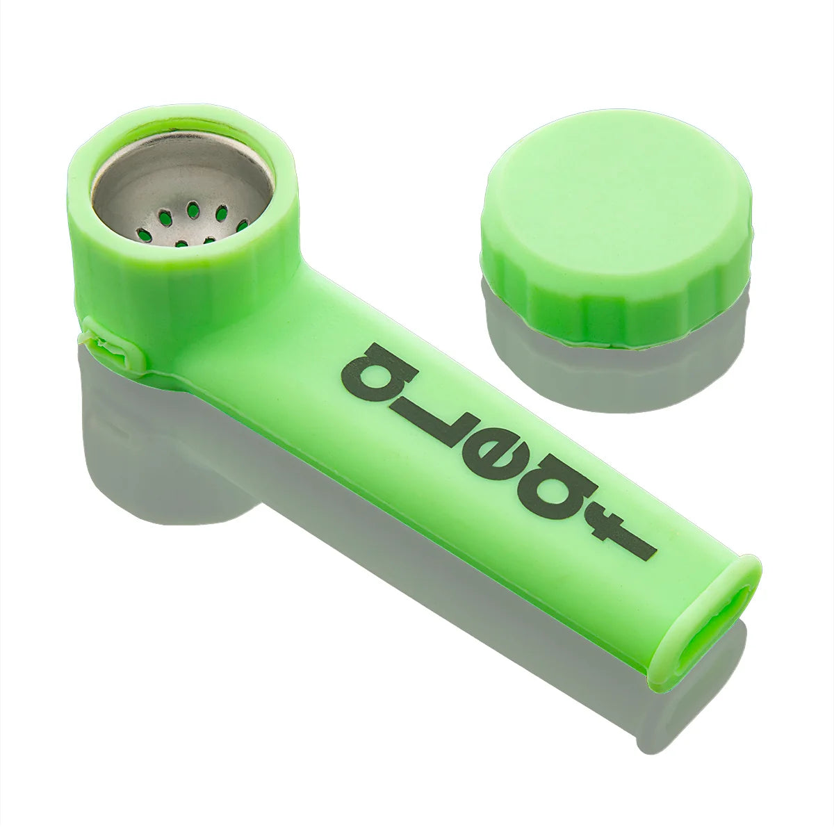 aLeaf | Pipa de Silicona con Tapa (Color Aleatorio) | 1 pieza